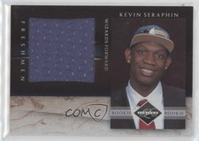 2010-11 Panini Limited Freshman Jumbo Materials 27/99 Kevin Seraphin #17 0ex8