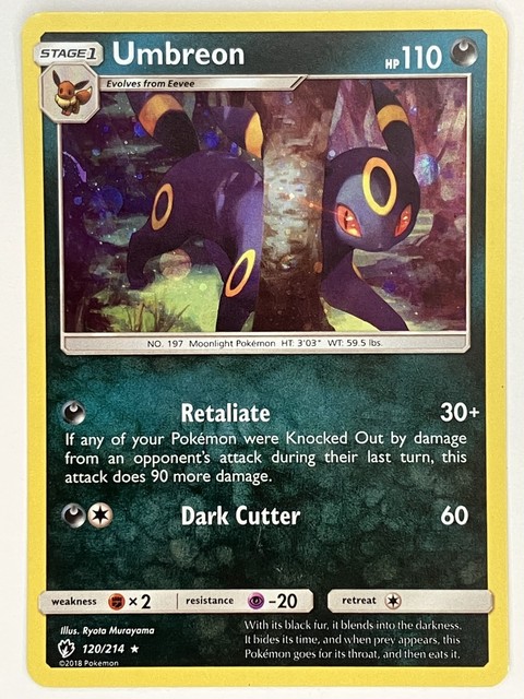 Umbreon [Cosmos Holo] #120 (Lost Thunder (2018))