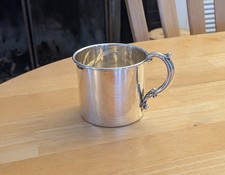Empire Silver Sterling Silver Baby Cup, Made in the USA