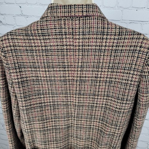 VTG Panther Multicolor Wool Tweed Buttoned Blazer Jacket USA Made Size Small S - Picture 11 of 15