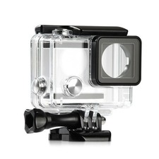 Underwater Waterproof Housing Shell Protective Case For GoPro Hero 4 3 3 F