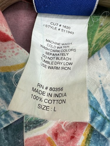 Gotcha Button-Up Hemd Herren Gr. L Floral Surf Skate Aloha Mehrfarbig Herren - Bild 5 von 17