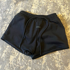 adidas x Fear of God Men  s Black Athletic Drawstring Shorts 4" Inseam M