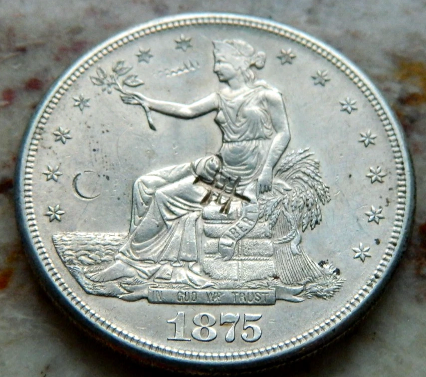Uncertified 1875 Year US Trade Dollars (1873-1885) for sale | eBay