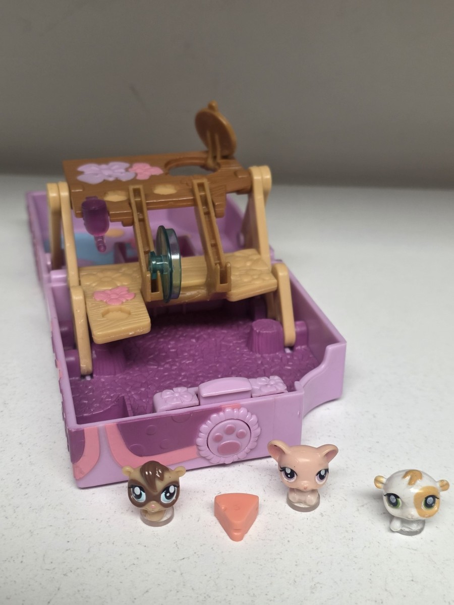 LITTLEST PET SHOP LPS TEENIEST TINIEST Pop Up Rodent PLAY SET