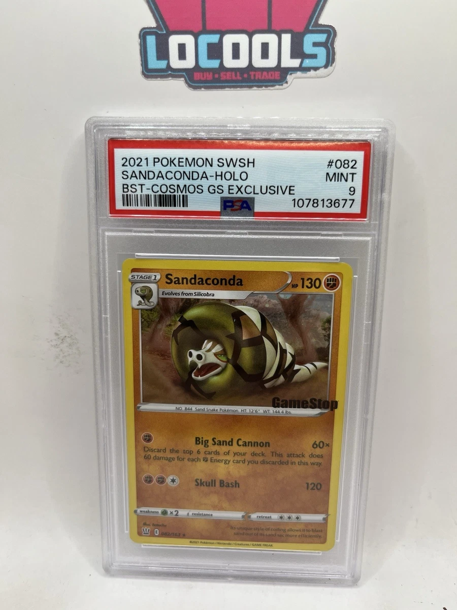 Pokemon Card Pokmon TCG: Sandaconda Holo Rare - 082/163 Reverse Holo (Sword & Shield: Battle Styles) Pokemon Trading Card Game TCG Pokemon Card Pokmon TCG: Sandaconda Holo Rare - 082/163 Reverse Holo (Sword & Shield: Battle Styles) Pokemon Trading Card Game TCG