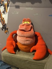 Large Vintage Mattel Disney The Little Mermaid Sebastian The Crab Plush 32" Big