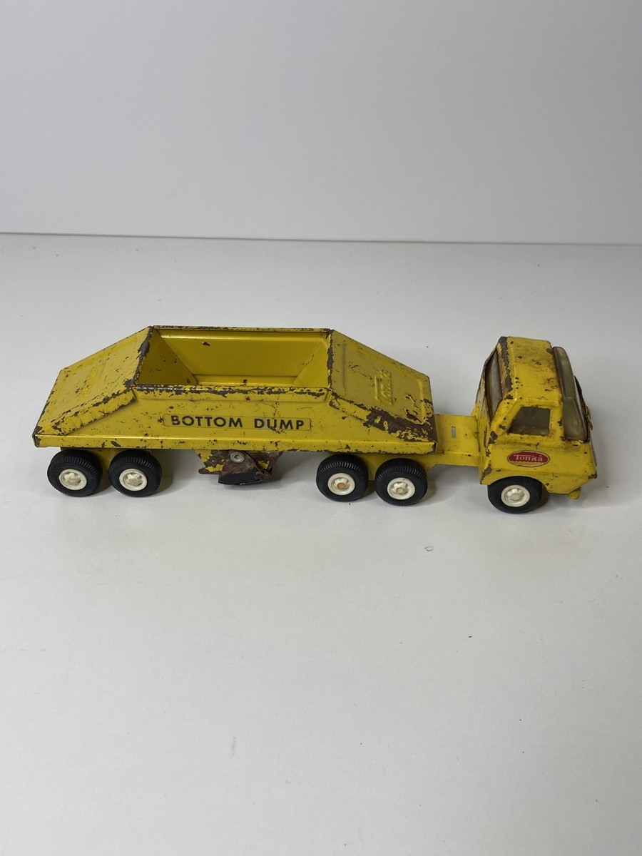 Tonka Bottom Dump Truck and trailer metal Vintage 1970s 9” X 2” | eBay