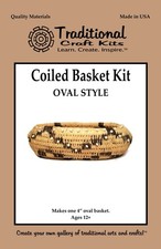 Coiled Basket Kit - Oval Shape