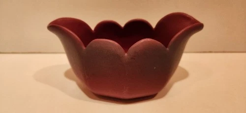 Van Briggle Pottery Vase Mulberry Glaze Art Nouveau Colorado Springs