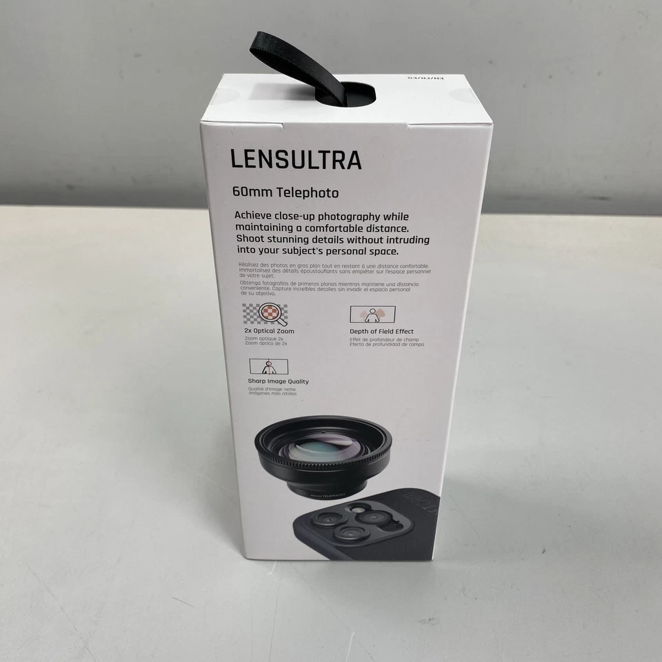 Shiftcam LensUltra 60mm Telephoto Lens, 2X, 30-40cm Focus Distance - Image 3 of 4