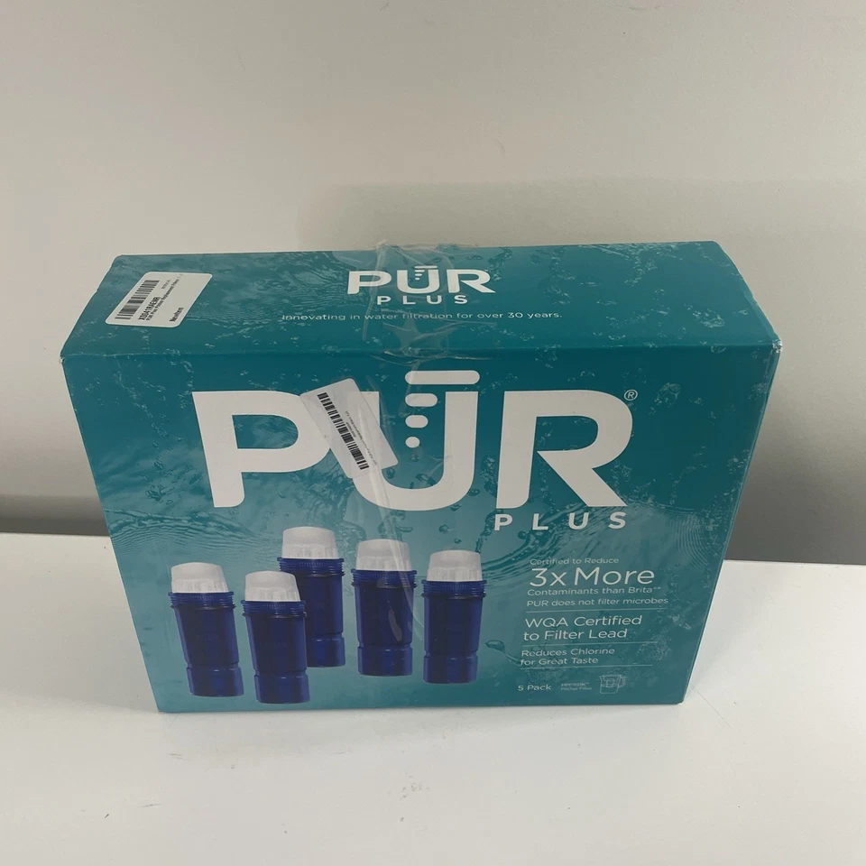 Set of 5 PUR Plus Pitcher Replacement Filters WQA Lead Reduction PPF951K NIB - Image 2 of 4