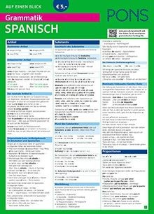 PONS Grammatik auf einen Blick Spanisch: 16  | Buch | Zustand sehr gut