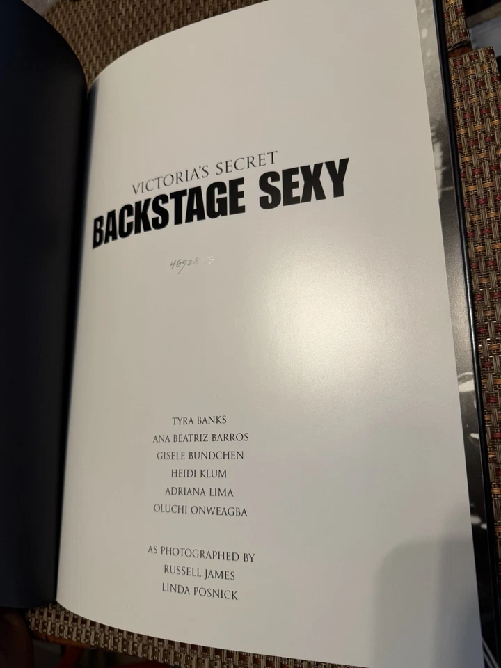 Victoria's Secret Backstage Sexy Book No. 46928 Russell James and Linda Posnick - Image 4 of 4