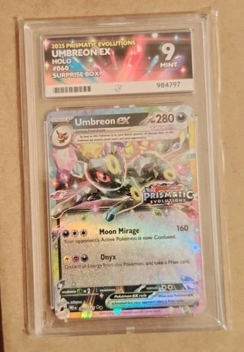 Umbreon Ex Surprise Box Stamped Promo 060/131 Prismatic Evolutions ACE 9