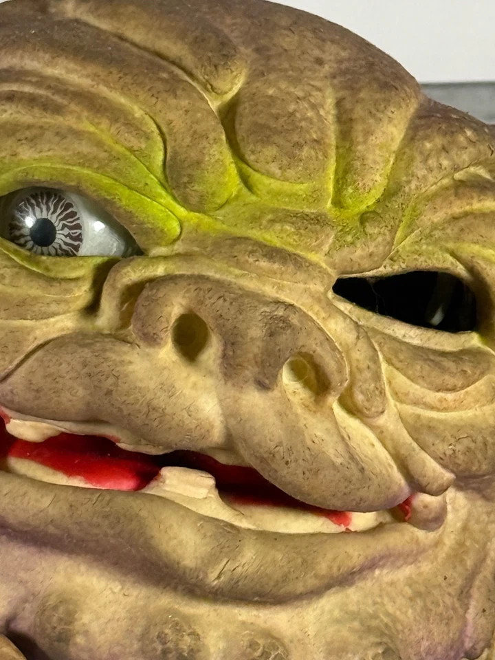 Marioneta de mano de goma original vintage Mattel 1987 Boglins DROOL Foto 2 de 4