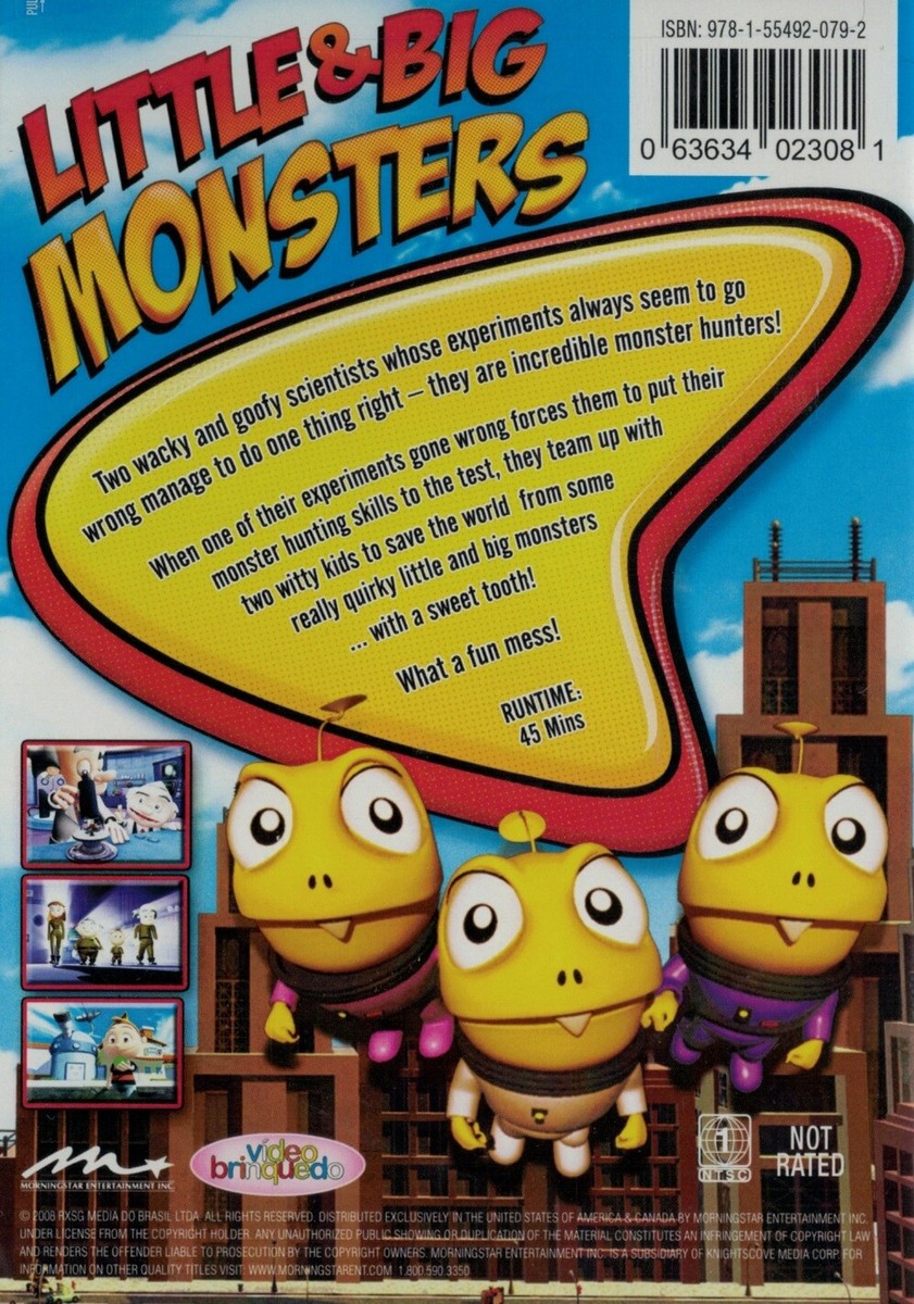 Little & Big Monsters (DVD) animation NEW 63634023074| eBay