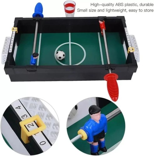 Man About Town BoozeBall Drinking Table Game Mini Soccer Football - Picture 2 of 4