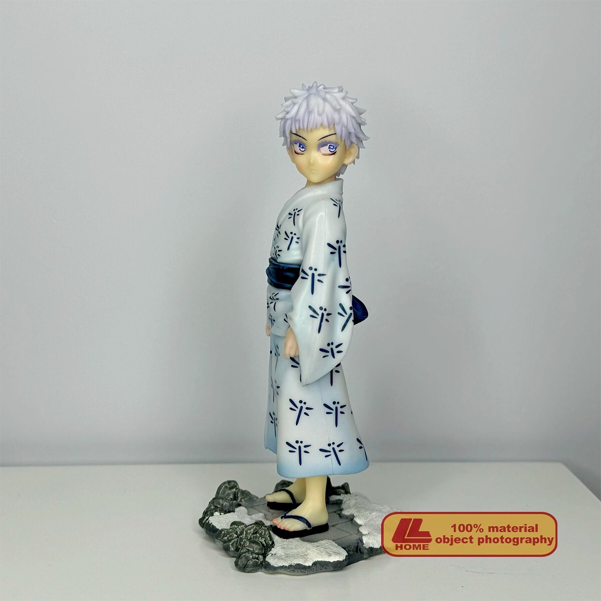 小物 Satoru Anime ZS Children Satoru Gojo pretty eyes Wear a kimono Stand