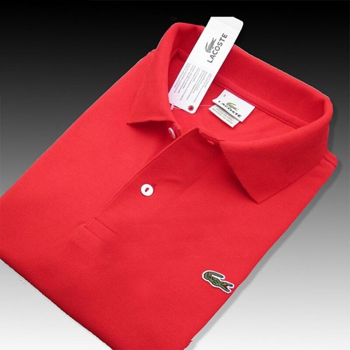 Uomo Polo-Lacoste Short Sleeve Mesh Regular Polo Shirt Slim Fit Multicolore nuo - Foto 21 di 37