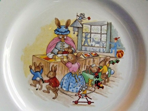 Juego de platos y tazas Royal Doulton BUNNYKINS - Imagen 4 de 8