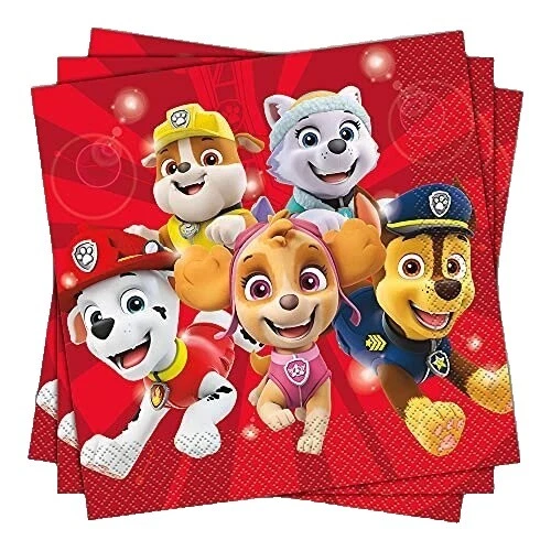 Guardanapos Festa Patrulha Canina