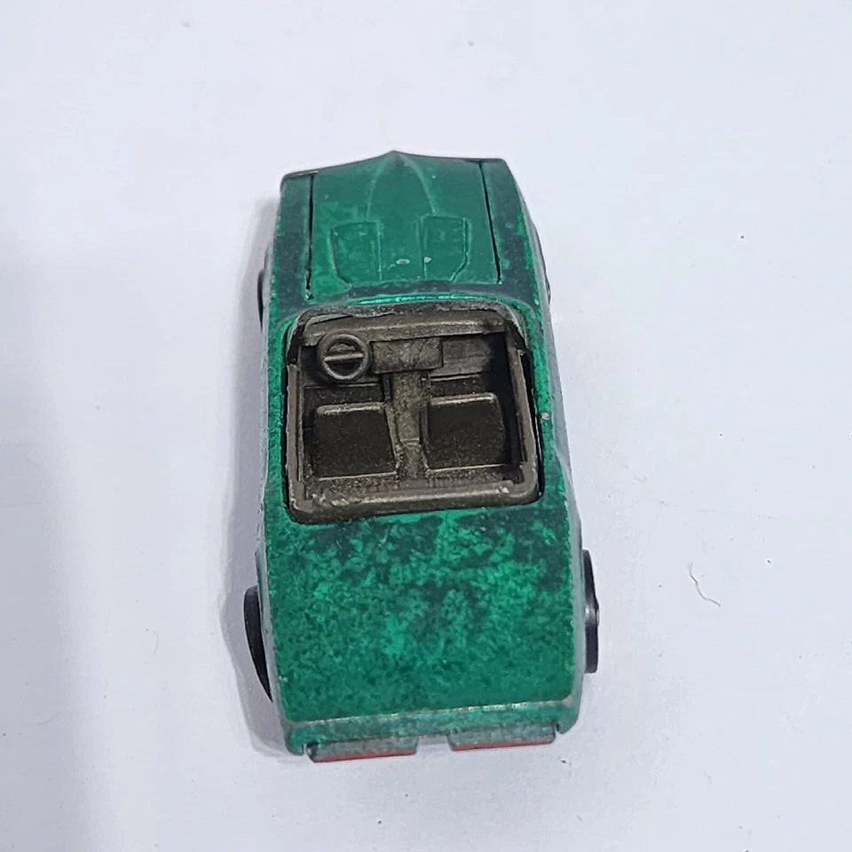 Hot Wheels Redline Custom Firebird Green 1968 Sweet 16 Made In United States - Image 4 of 4