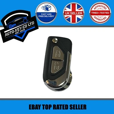 NEW REPLACEMENT 2 BUTTON REMOTE FLIP KEY FOB CASE FOR CITROEN DS3 GREAT QUALITY