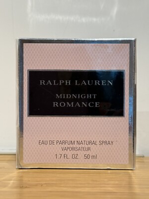 Ralph Lauren Midnight Romance Perfume 1.7Oz Eau de Parfum Spray for women. NIB