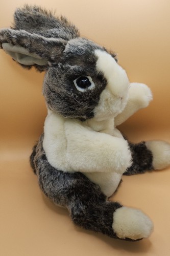 Folkmanis Baby Dutch Rabbit Full Body Hand Puppet Plush Animal Toy ...