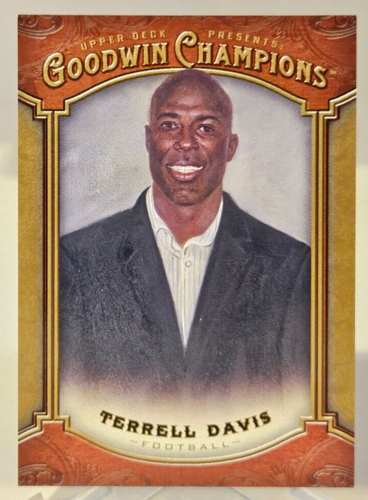 2014 Goodwin Champions TERRELL DAVIS #84