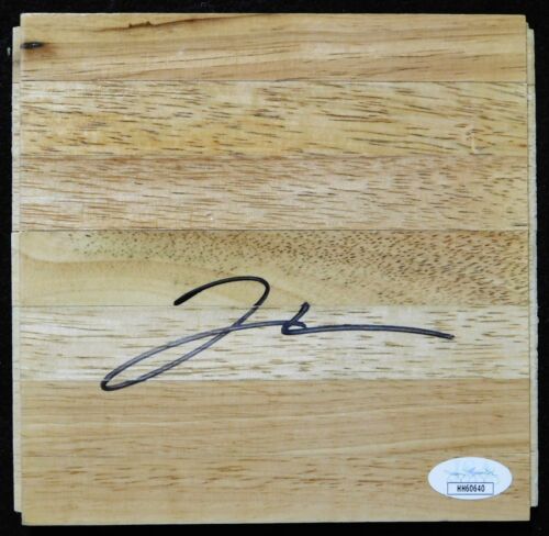 Plancher de sol signé 6x6 Lou Williams Philadelphia 76ers JSA authentifié - Photo 1/2