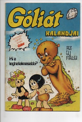 Goliat Hungarian Comic Book 1986 Goliath His Adventures Happy New Year