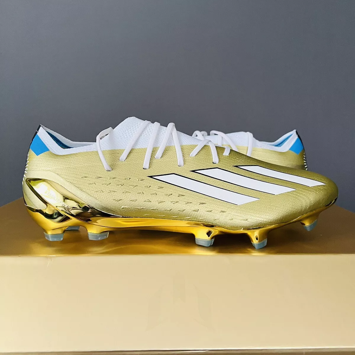 ADIDAS X SPEEDPORTAL LEYENDA.1 FG CUP 2022 MESSI CLEATS SOCCER HP9138 |