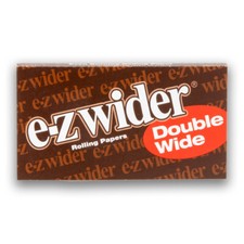 E-Z Wider Rolling Papers Brown Double Wide 1 Booklet Tracking