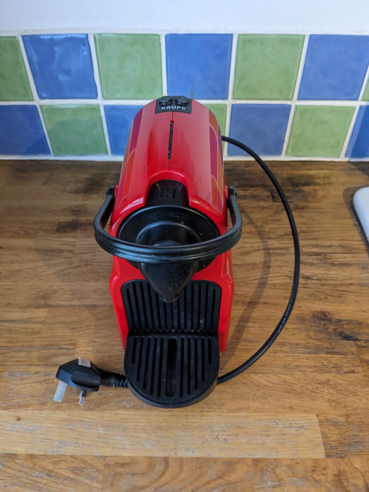 Krups Nespresso XN100 Mini Pod Red Espresso/Latte / Cappuccino Coffee