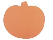 18 Piece Large Foam Pumpkin Cutout Shapes DIY Foam Fall Pumpkin Craft Decor