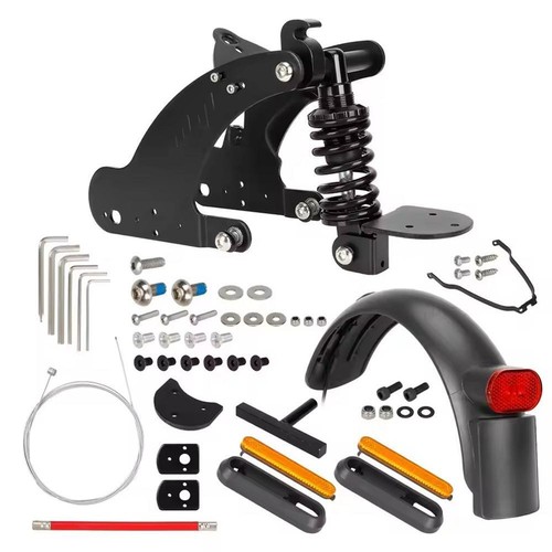 Riding E-bike Rear Spring Shock Absorber Assembly+Taillight/cable For Xiaomi4Pro - Picture 3 of 17