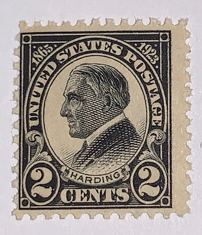 Travelstamps: US Stamps Scott #610 Harding Memorial Issue Mint