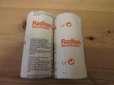 2 Stück RADIUM RNP-E 50W/E E27 Lampe neu