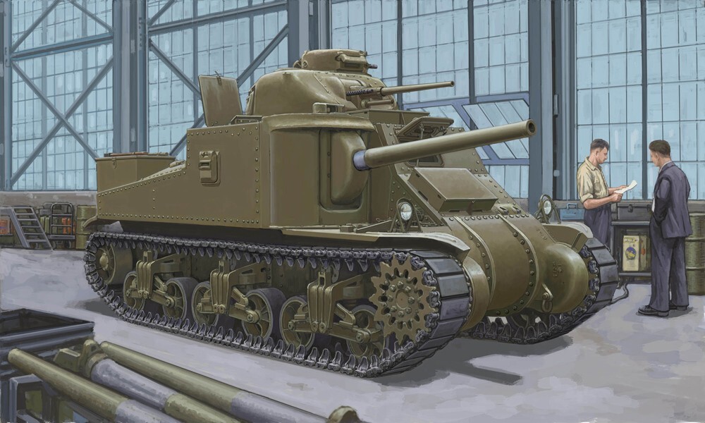 I love Kit 1/35 scale  - M3a4 Medium Truck Lee Grant  #63518