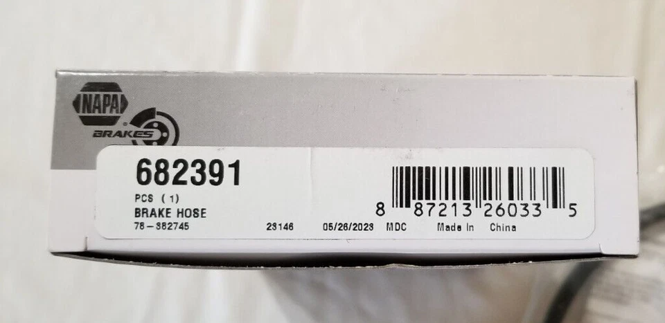 Новый тормозной шланг Napa 682391 тормозной шланг Chevrolet Captiva Sport Saturn VUE - Изображение 4 из 4