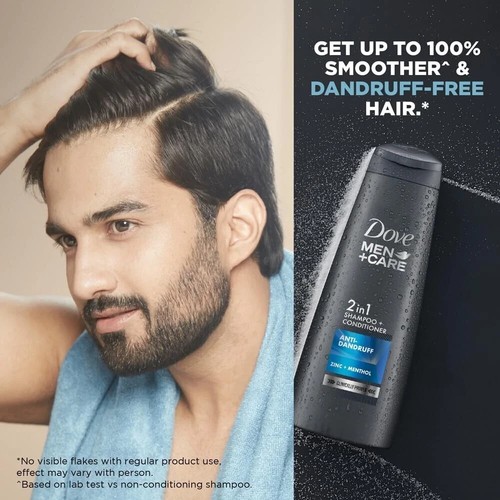 Dove Men+Care Anti Dandruff 2in1 Shampoo+Conditioner, 180 ml - Picture 4 of 6