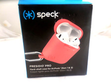 Speck Presidio Protective Case for Apple AirPods, Parrot Pink, 132765-8629