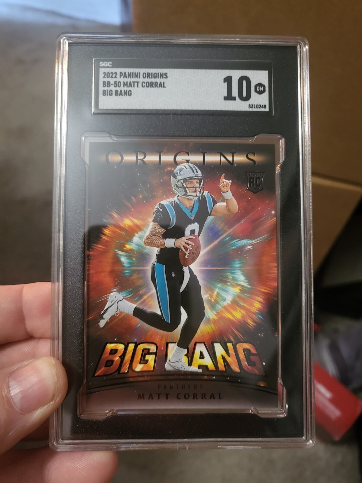 Matt Corral Panini Origins Big Bang #50 Base