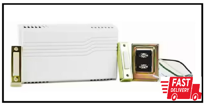 Wired Doorbell Chime Kit 2-Note with 2 Push Buttons and 1 16