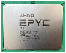 AMD EPYC 7R32 Unlocked 48 Core 96 Thread Up to 3.3GHz SP3 Socket CPU Processor