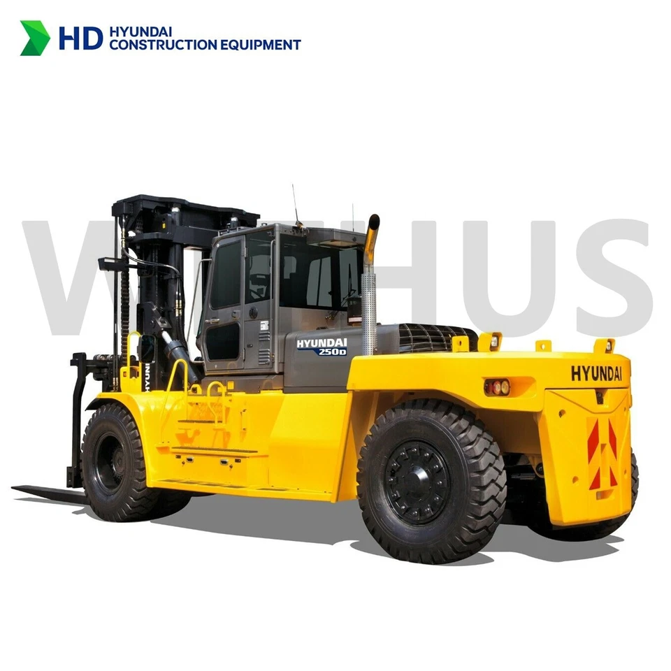 Carretilla elevadora HYUNDAI 1/30 250D equipo de construcción en miniatura - envío en 2 ~ 3 días_ Foto 4 de 4