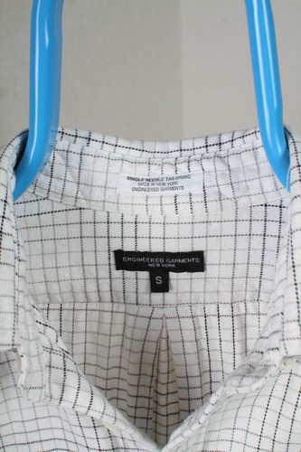 ENGINEERED GARMENTS 19th Century BD Shirt Men’s Size S Small White - Picture 2 of 17