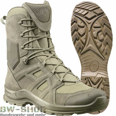 HAIX BLACK EAGLE ATHLETIC 2.0 HIGH DESERT BUNDESWEHR BW EINSATZSTIEFEL ZIPPER 2W